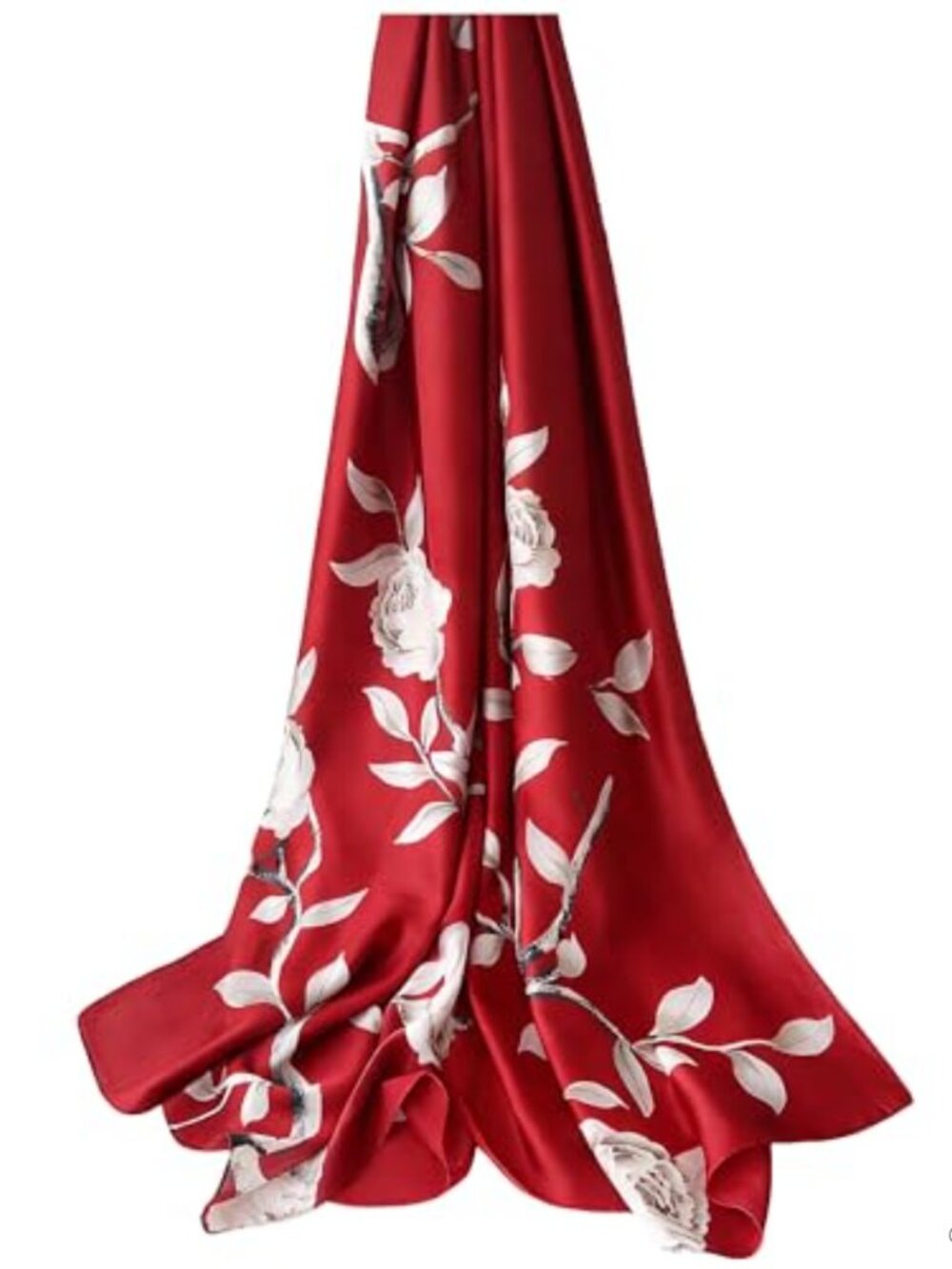 100% Mulberry Silk Oversized Women's Shawl Sun-Shielding Formal Evening